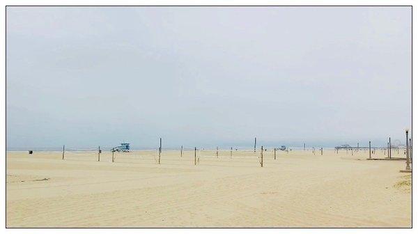 Beach Volleyball Courts - North. #PristineBeach #OPSantaMonica