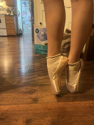 New shoes! And they dance beautifully