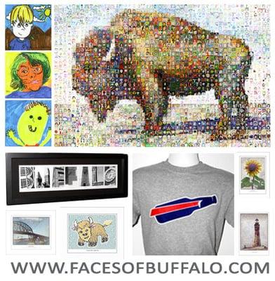 Faces of Buffalo Community Art Mosaics