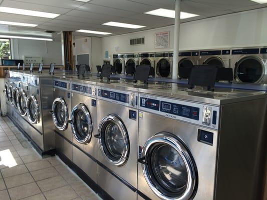 We have remodeled with all new front-load washers!