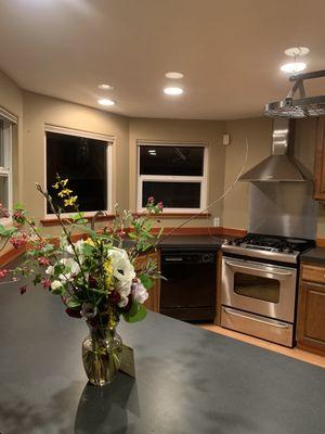 Another sparkling kitchen, by Seasonal Sweeties