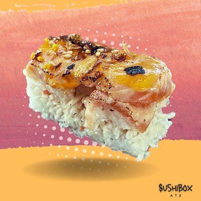 Aburi-Oshi Salmon