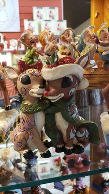 Mr. and Mrs. Reindeer in love