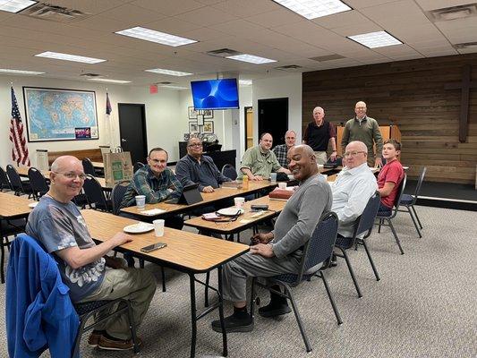 NCBC-Men's prayer meeting.