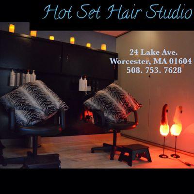 Lather Lounge experience is complimentary with all hair services.