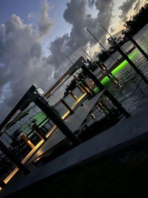 Dock/deck lighting & underwater fish lighting