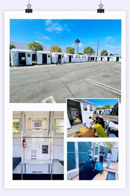 Our team volunteered to provide manufactured home for people who are experiencing homelessness in the San Gabriel Valley.