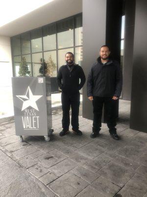 Valet at the Odessa Marriott Hotel and Convention Center