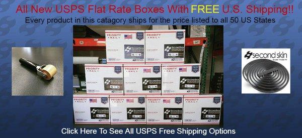 FREE SHIPPING ON ALL USPS BOXES