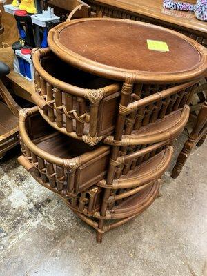 Funky side table.