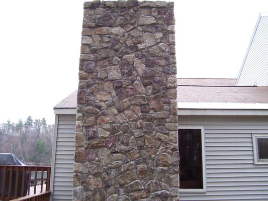 Cultured Stone actual job not a photo shop photo