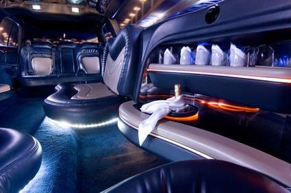 Who wouldn't want to party in this limo?