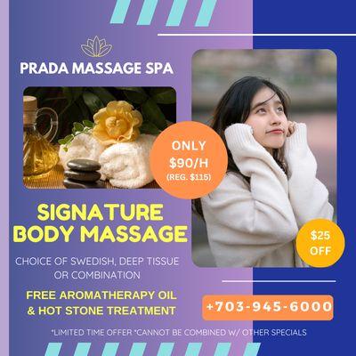 Prada Massage Spa
 2122 18th St NW, Washington, DC 20009
 Call us at 703-945-6000