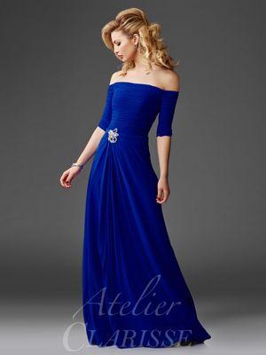 M6404 in Electric Blue Mother of the Bride
 Additional colors are Gunnmetal, Marsala, Black, Plum or navy.