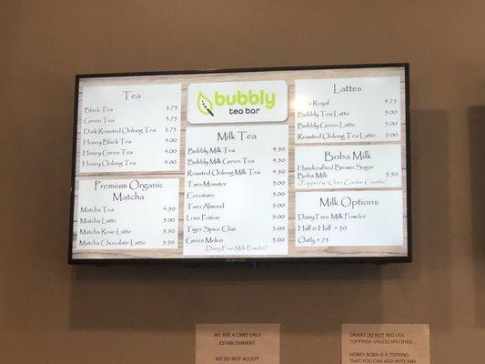 Bubbly Tea Bar