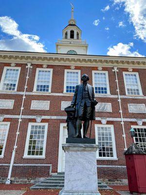 Independence Hall up close