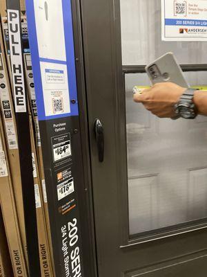 Measuring the Door for my home. Need a new screen door.