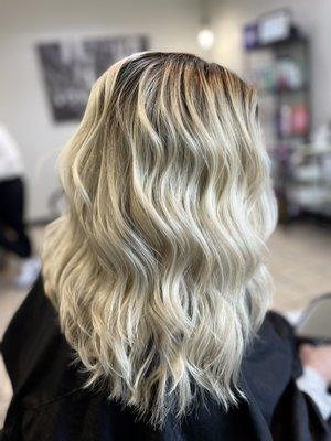 Blonde balayage