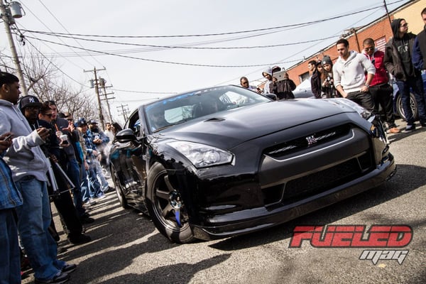 Nissan GTR at PetrolWerks Car Meet