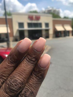 SNS Nude Nails by Tracy