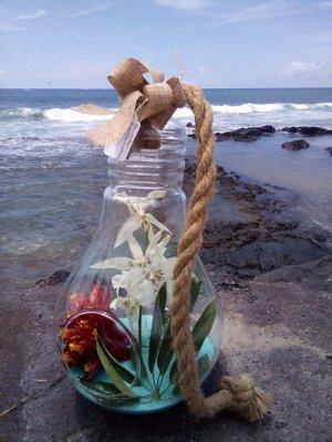 Pre-order special arrangements like this blooming glass giftable