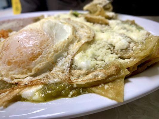 Chilaquiles verdes