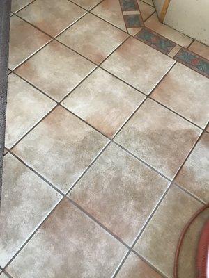 Tile and grout cleaning!