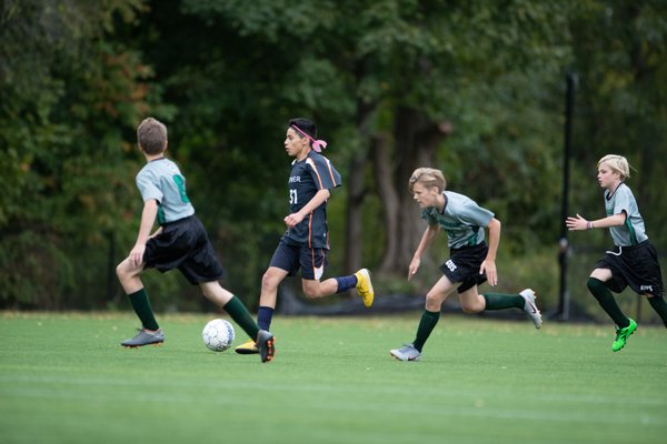 Tower students compete in interscholastic sports, including soccer, x-country, basketball, lacrosse and adventure.