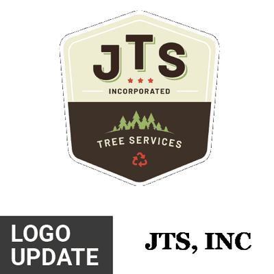 Creation of a new logo for JTS Tree Services to increase marketing professionalism.