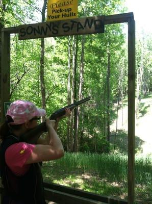 Sporting clays course