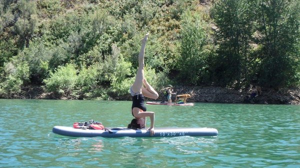 Finding balance at Saguaro Lake