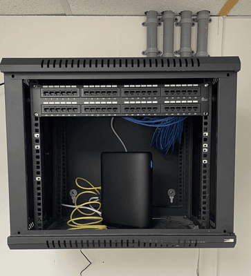 data enclosure and low voltage cable termination- day project!
#lowvoltagewiring