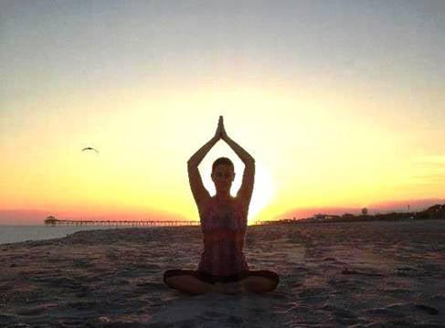 Beach Yoga with Theresa