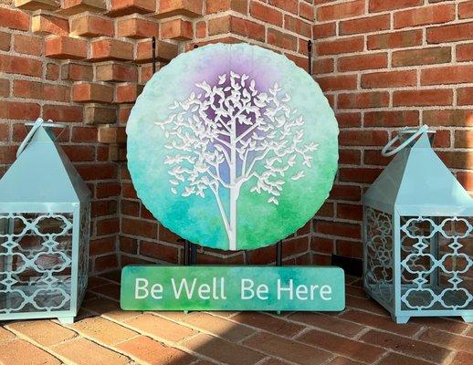 Creative mindful wellness practices online, in-person and outdoors. Be Well with us!