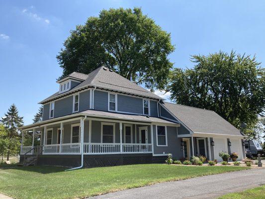 Historic Farmhouse exterior paint update!