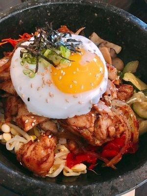 Chicken bibimbap- bleh