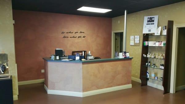 Inviting Reception Area