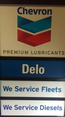 We feature Chevron Premium Lubricants, Full Line of Havoline Synthetics for American, European, Import vehicles.