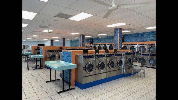 Wow, beautifully remodeled and updated from the previous laundromat.