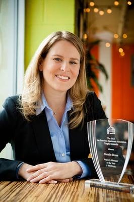 San Francisco Apartment Association's Property Manager of the Year 2012