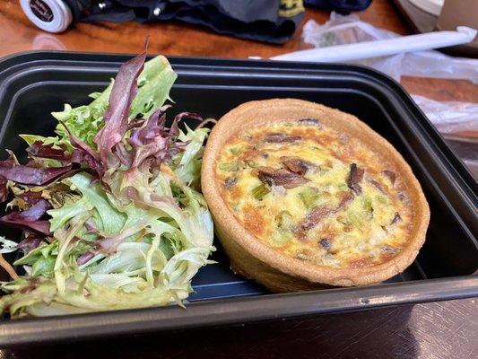 Kennett Square Mushroom Quiche