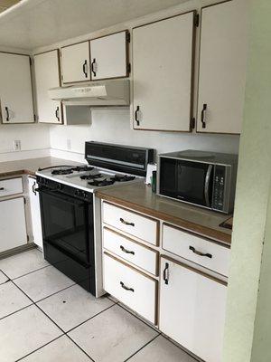 Kitchen remodel, before pic