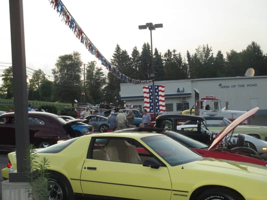 Cruise Night/Car Show 3rd Friday of June & Aug  every year 5:00PM