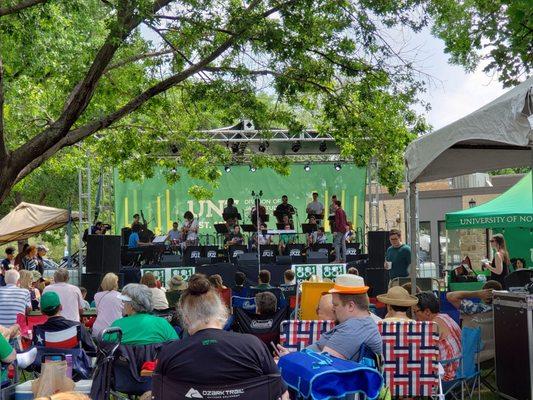 UNT 7 o'clock lab band.