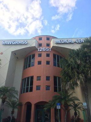 We're located at the sawgrass mills medical center, right of the white seahorse entrance on sunrise blvd