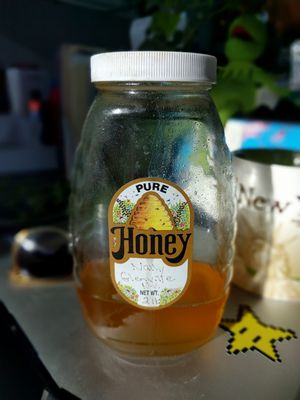 Local raw honey for allergy prevention.