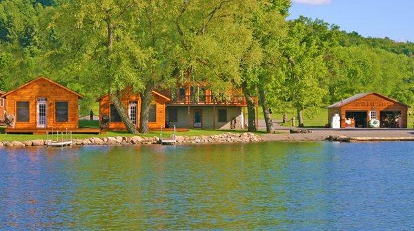 Come visit! Rental Cottages on the south shore of DeRuyter Lake in the heart of upstate New York with boat launch and general store.