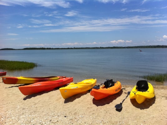 Hallocks Bay at Orient Beach State Park