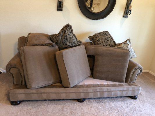 Upholstery cleaning in New Braunfels.