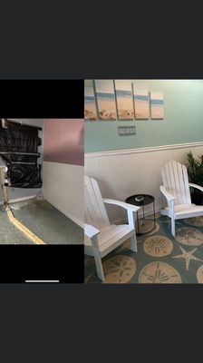 From destroyed to beautiful! Come visit us at Beach Bronze!